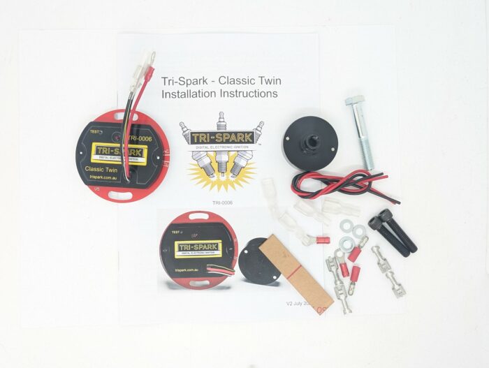 TRI-SPARK 0006 Electronic Ignition, Classic Twin for Triumph/Norton/BSA