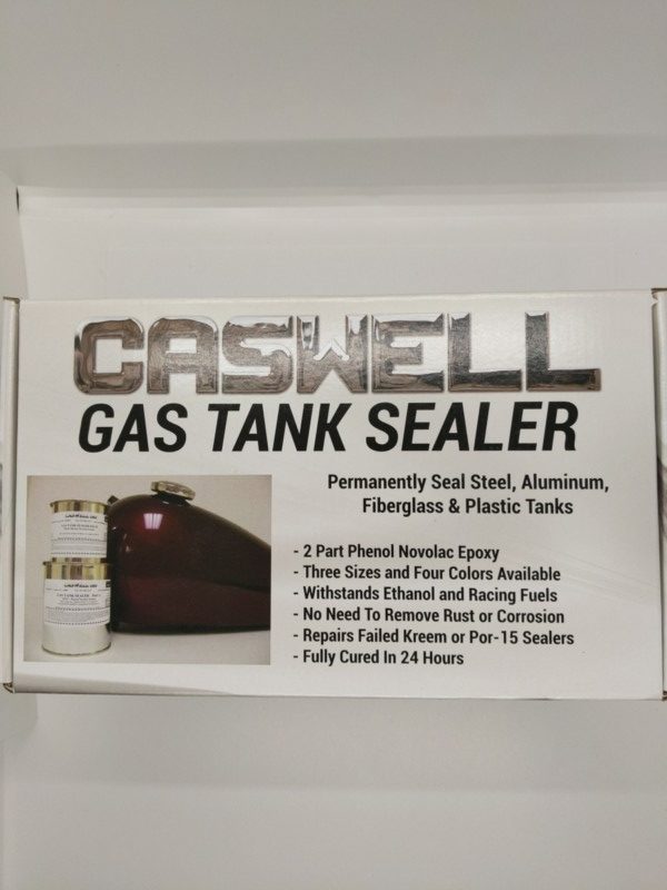 Caswell Epoxy Gas Tank Sealer - All Sizes & Colors - Caswell Inc
