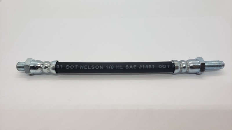 60-7028A Hose, Rear Brake, Master Cyl to Caliper, Tri 1976-1979