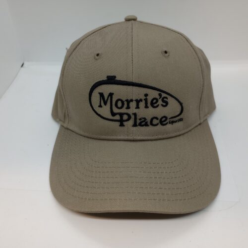MP42-400 Tan Hat with Black Morrie's Place Logo