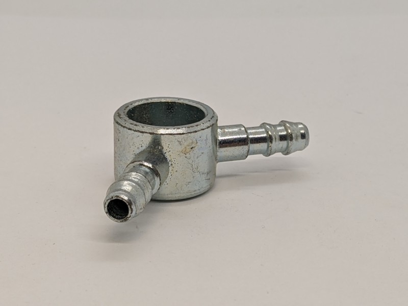 376/120B Dual Banjo, 120 Degree, Barnett