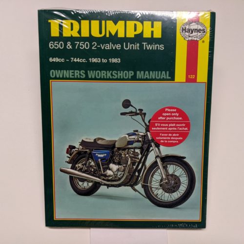649cc Manual Haynes for 1969 Triumph TR6R Trophy 