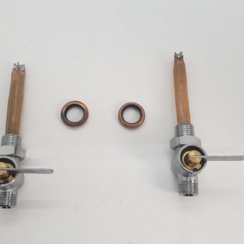 83-2800/2801 Petcock, Main And Reserve -English Made With Sealing Washer