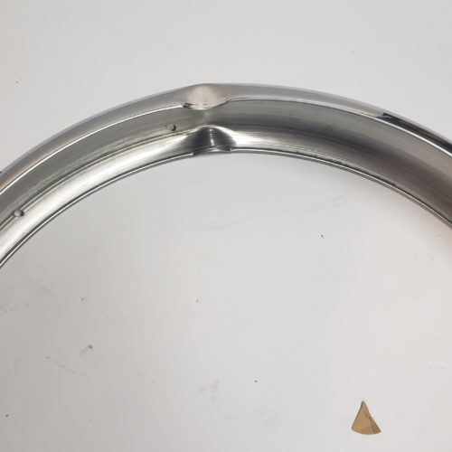 97-1997T Stainless Front Fender, Triumph T100, 1963-1967