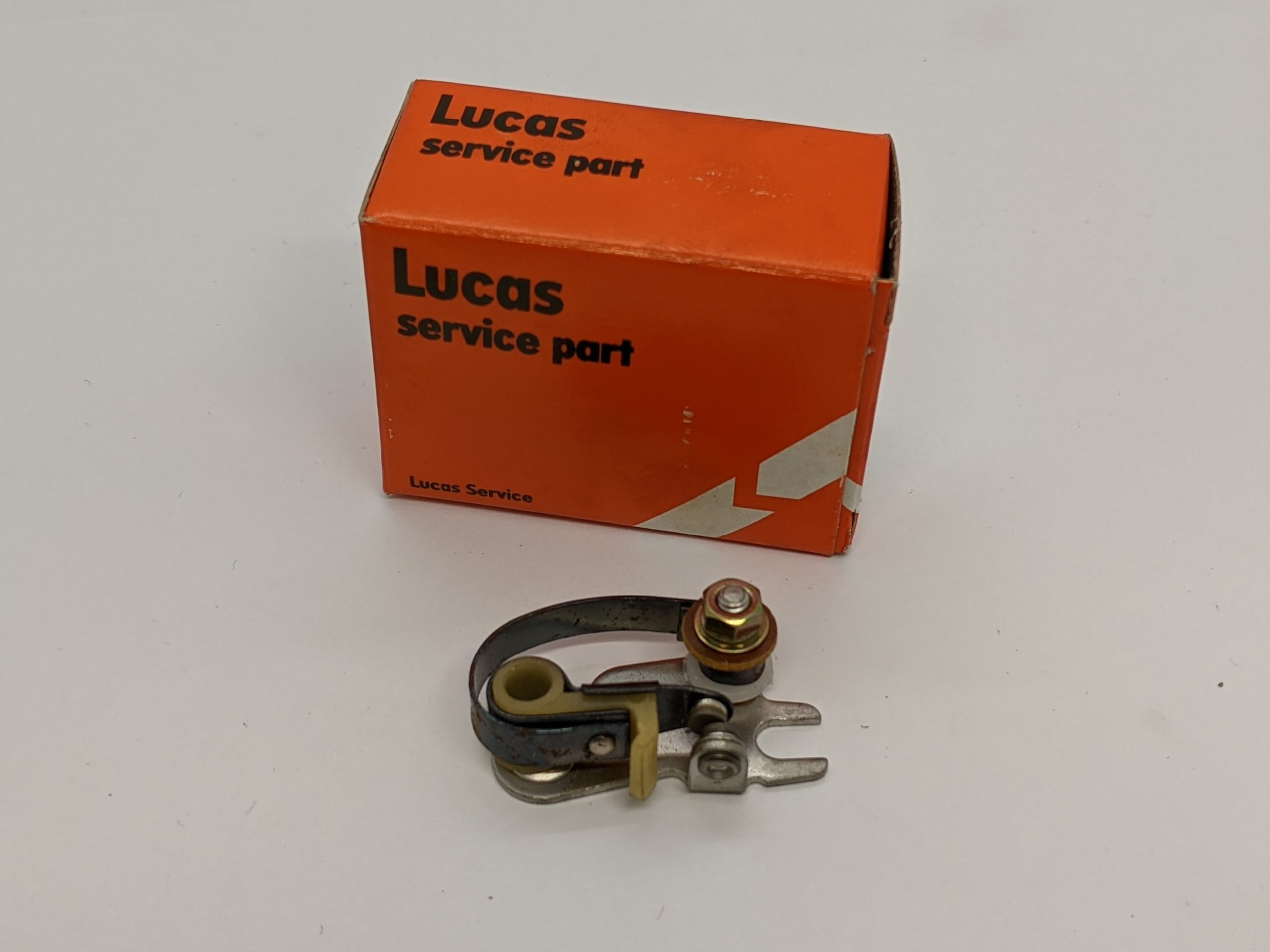 54419827NOS Contact Set/Points, 1968-1972, Genuine Lucas