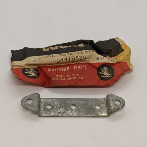 54418526NOS Condenser Base Plate, Lucas