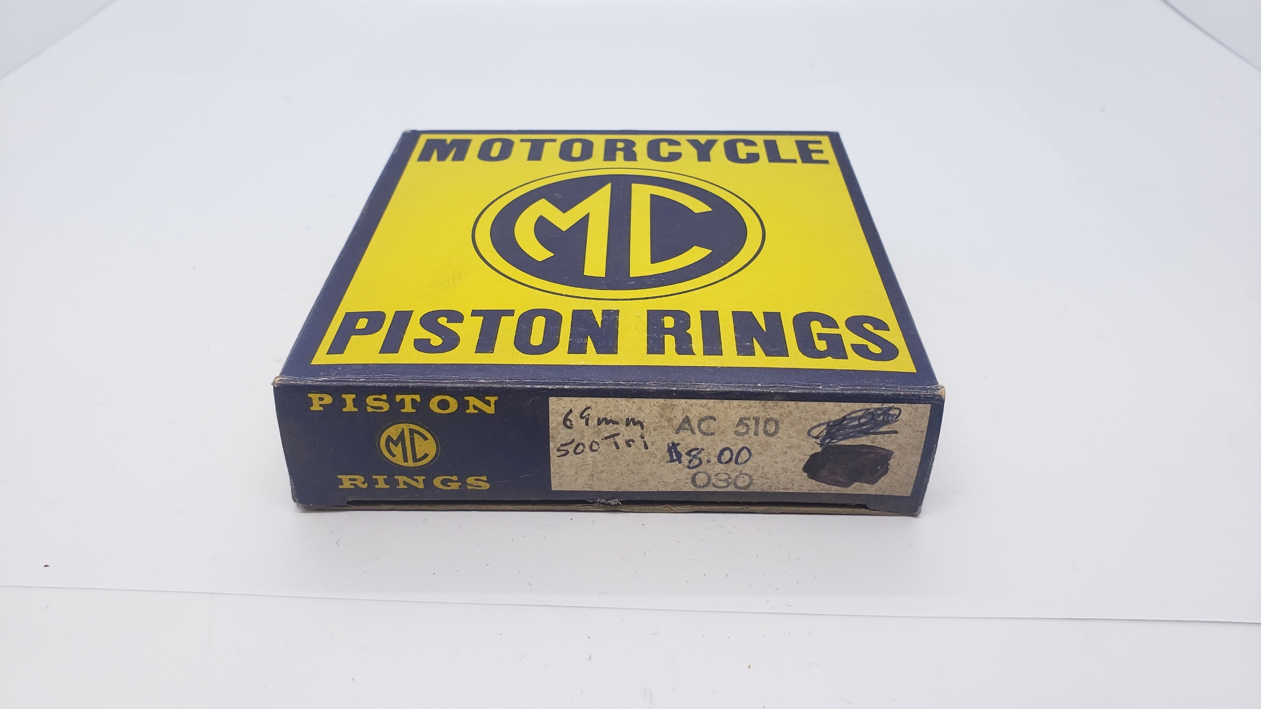 70-6893 / 70-6894 Piston Ring Set Triumph 500 +.030″ MC Brand - Image 3