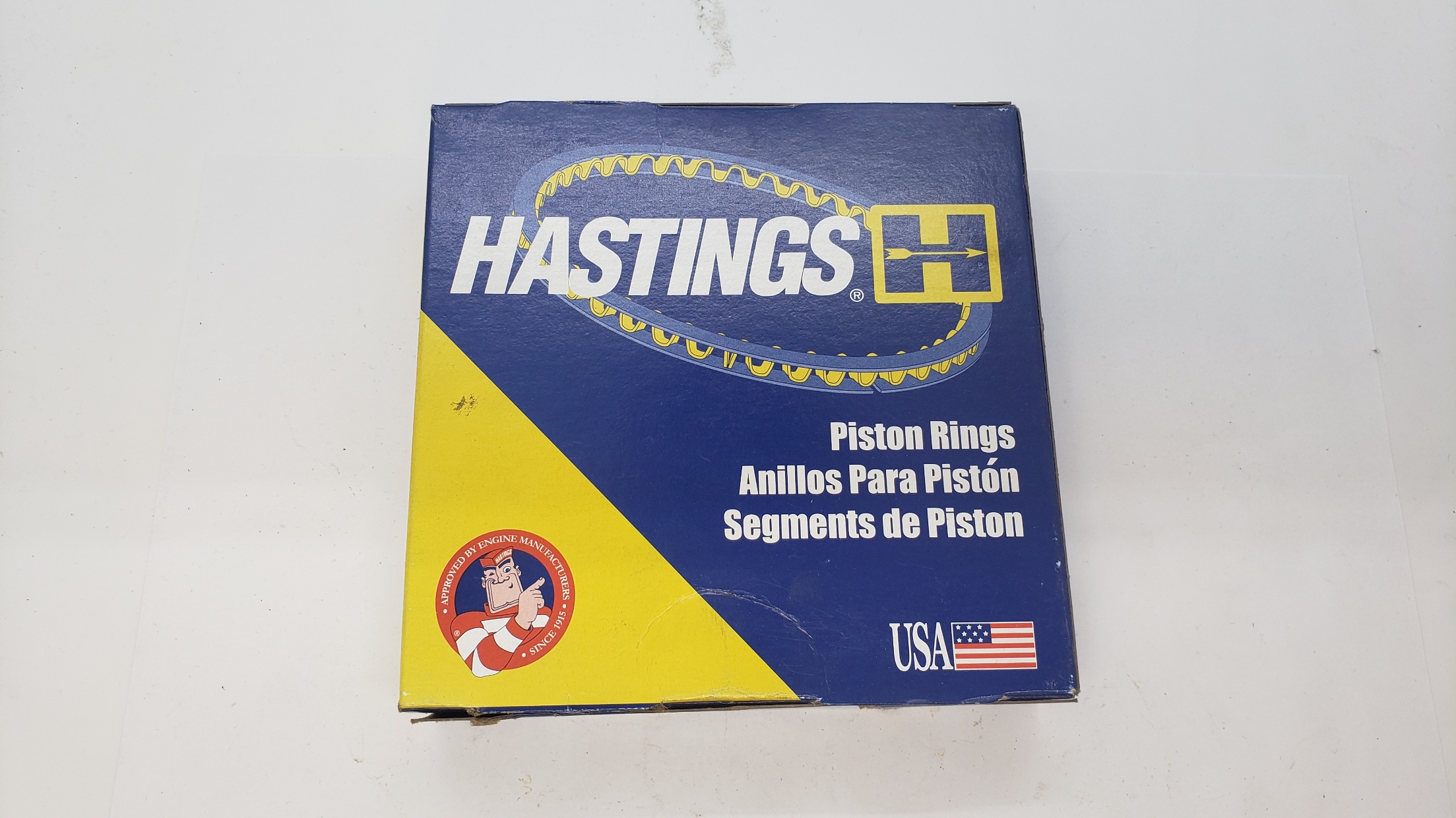 99-3789 Piston Ring Set Triumph 750CC Standard Bore Hasting Brand