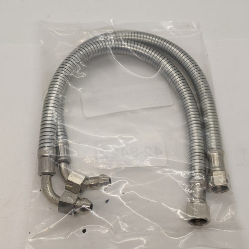 42-8422 Oil Feed Line Set, Armoured, BSA Goldstar