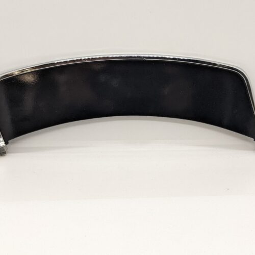 82-2698P Front Fender Plate/Pedestrian Slicer-Chrome, Painted Black