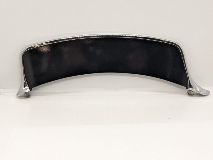 82-2698P Front Fender Plate/Pedestrian Slicer-Chrome, Painted Black