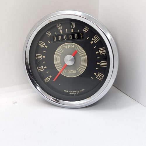 SSM 3001/00AR#2 **Rebuilt** Smiths Speedometer, 120 MPH, Grey Face, #2