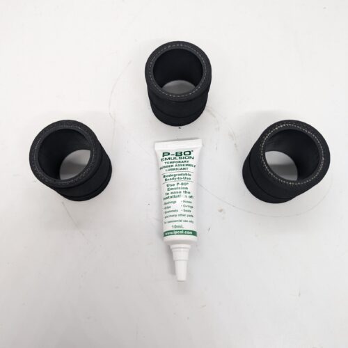 70-9060K Rubber Hose, Carb Manifold, Kit with Lubricant, Tri T150