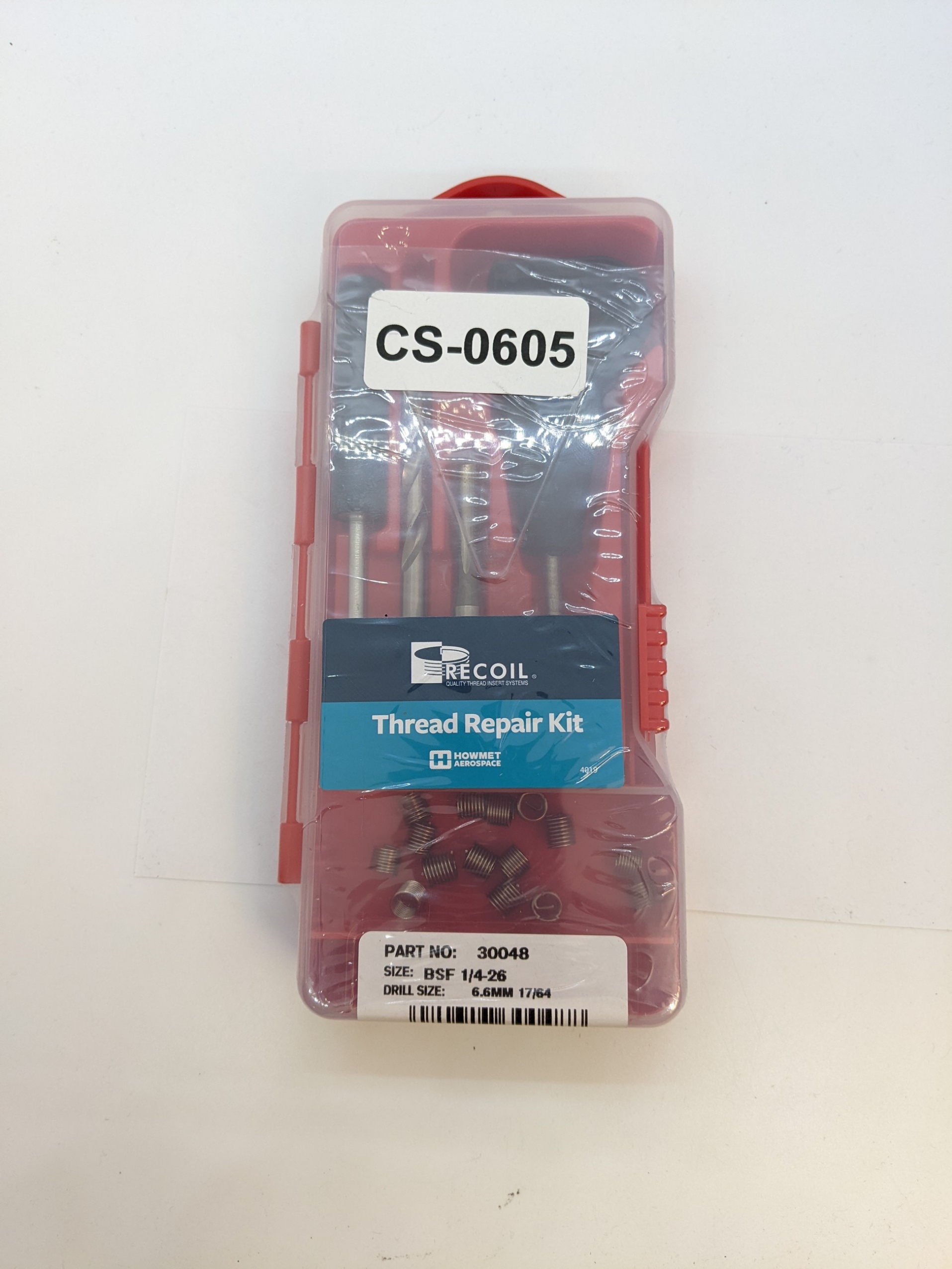 MP20-0605 Thread Repair Kit, 1/4 x 26, BSF/CEI