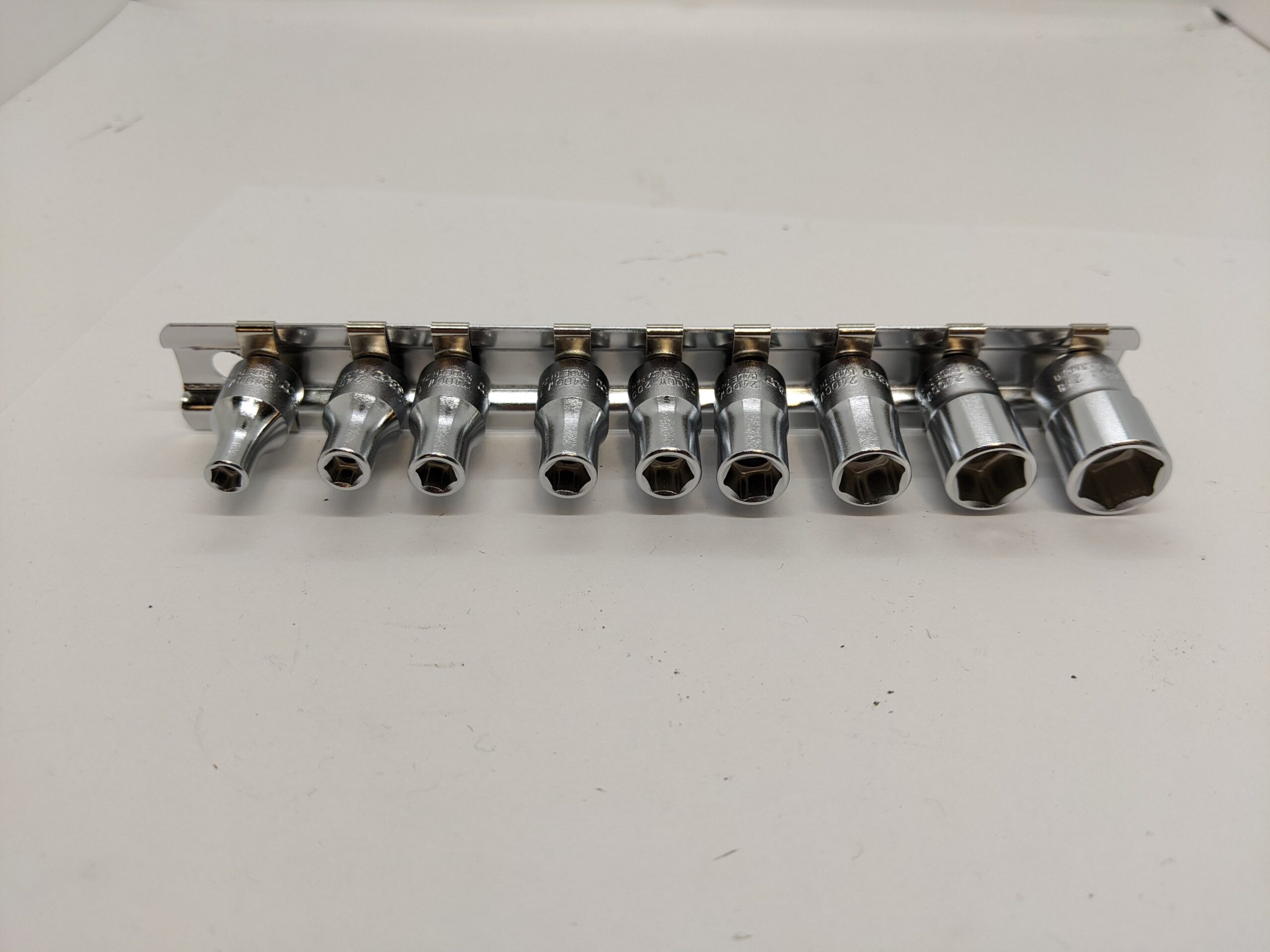 MP20-535 Socket Set, 1/4" Drive, BA, 9 Piece, 6 Point, Koken - Image 2