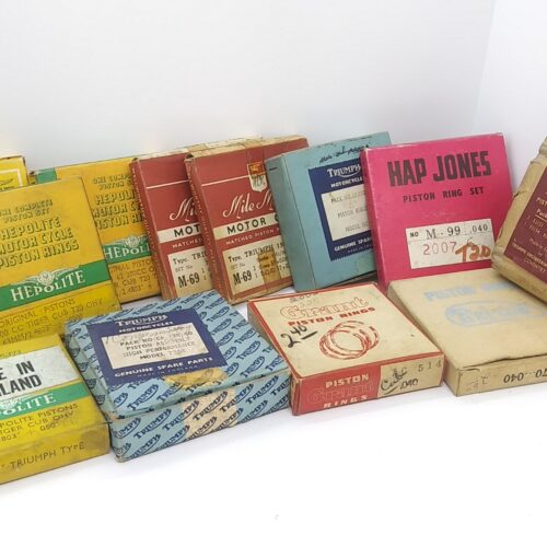 NOS Piston Rings, Triumph T15/T20 Cub, Large Selection of Brands and Sizes