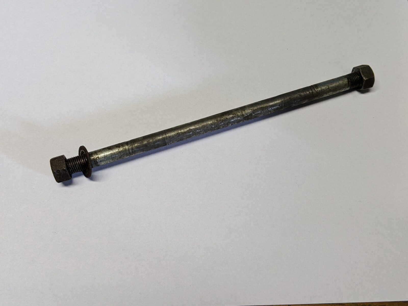 21-2004U Bottom Motor Mount Stud, 3/8 x 24 x 7 3/4, , T100 - USED