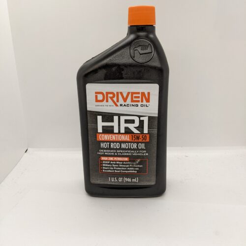 02106 HR-1 Conventional Hot Rod Oil, 15W-50, 1 quart