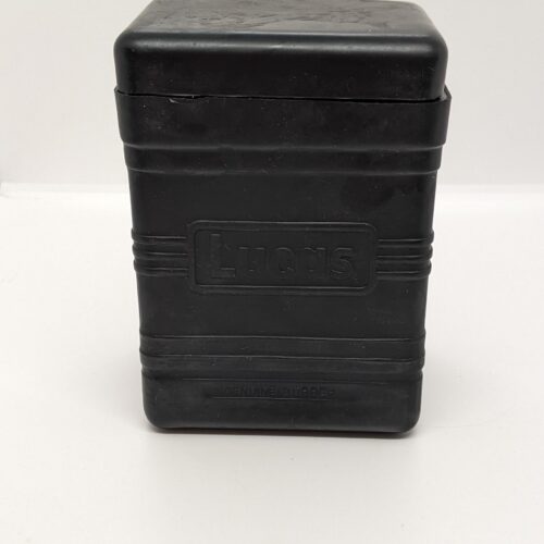 PR23L Battery Box, Rubber, Lucas Logo