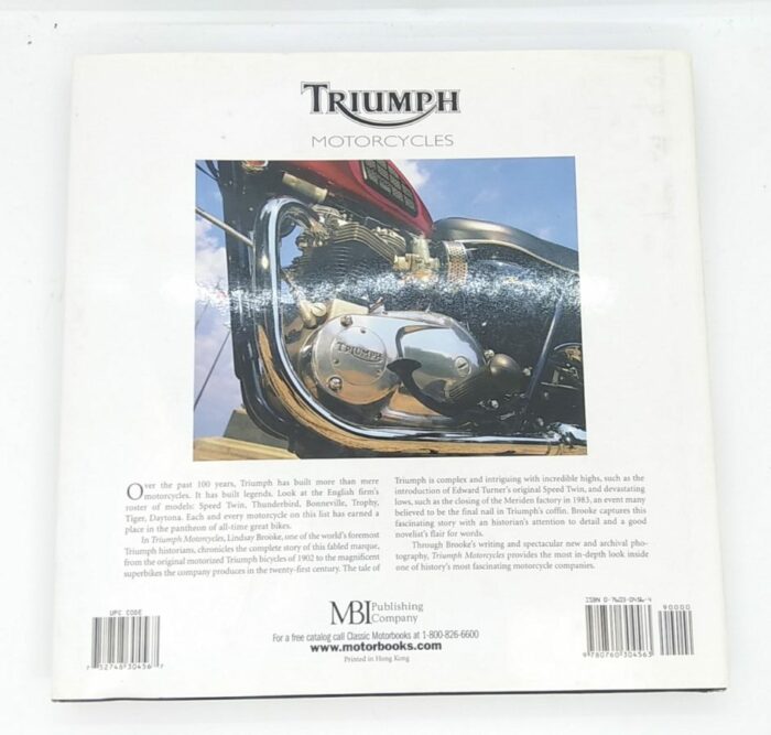 MP16 Triumph Motorcycles A Century Of Passion And Power by Lindsay Brooke