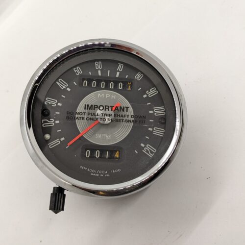 SSM 5001/00R **Rebuilt** Smiths Speedometer, 120 mph, Grey Face, 2:1 Ratio
