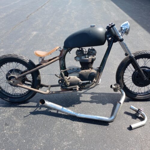 1972 Triumph TR6 Hardtail Does NOT qualify for free shipping