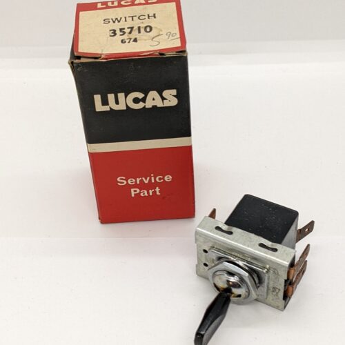 35710NOS 3 Position Head Lamp Toggle Switch, Lucas