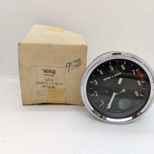 063791 NOS Veglia Tachometer, 4 to 1, Norton