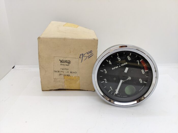 063791 NOS Veglia Tachometer, 4 to 1, Norton