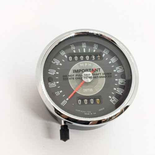SSM 5001/05R **Rebuilt** Smiths Speedometer, 150 mph, 3:1 Ratio, Grey Face