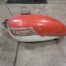 82-4496 Used Triumph Cub Gas Tank Orange/Cream
