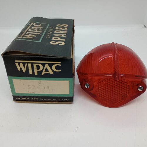 S2651 Wipac Taillight Lens NOS
