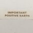60-0052 Positive Earth Decal