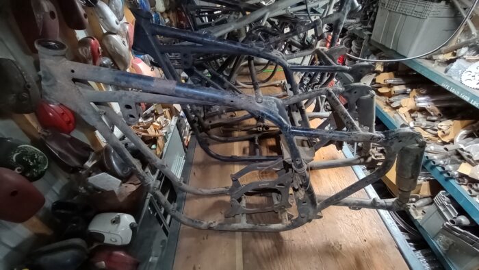 1960 BSA A7/A10 Complete Frame with Transmission Mounts 42-4677, 42-4483 -1