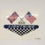 60-0835 650 Lightning Crossed Flag Decal, BSA