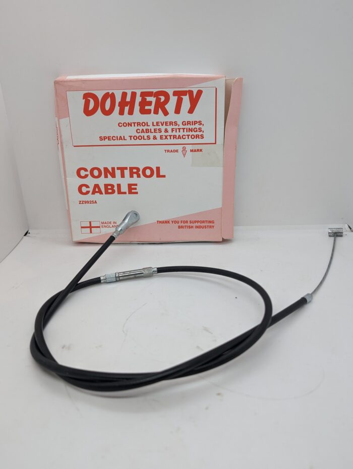 60-2076D Front Brake Cable, No Switch, Tri/BSA, 1969-1970 - Doherty