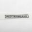 A61A Made In England Decal In Box, Black
