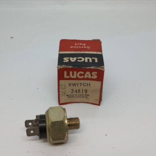 34619 NOS Hydraulic Brake Switch, Disc, Tri/Norton, 3/8 x 24