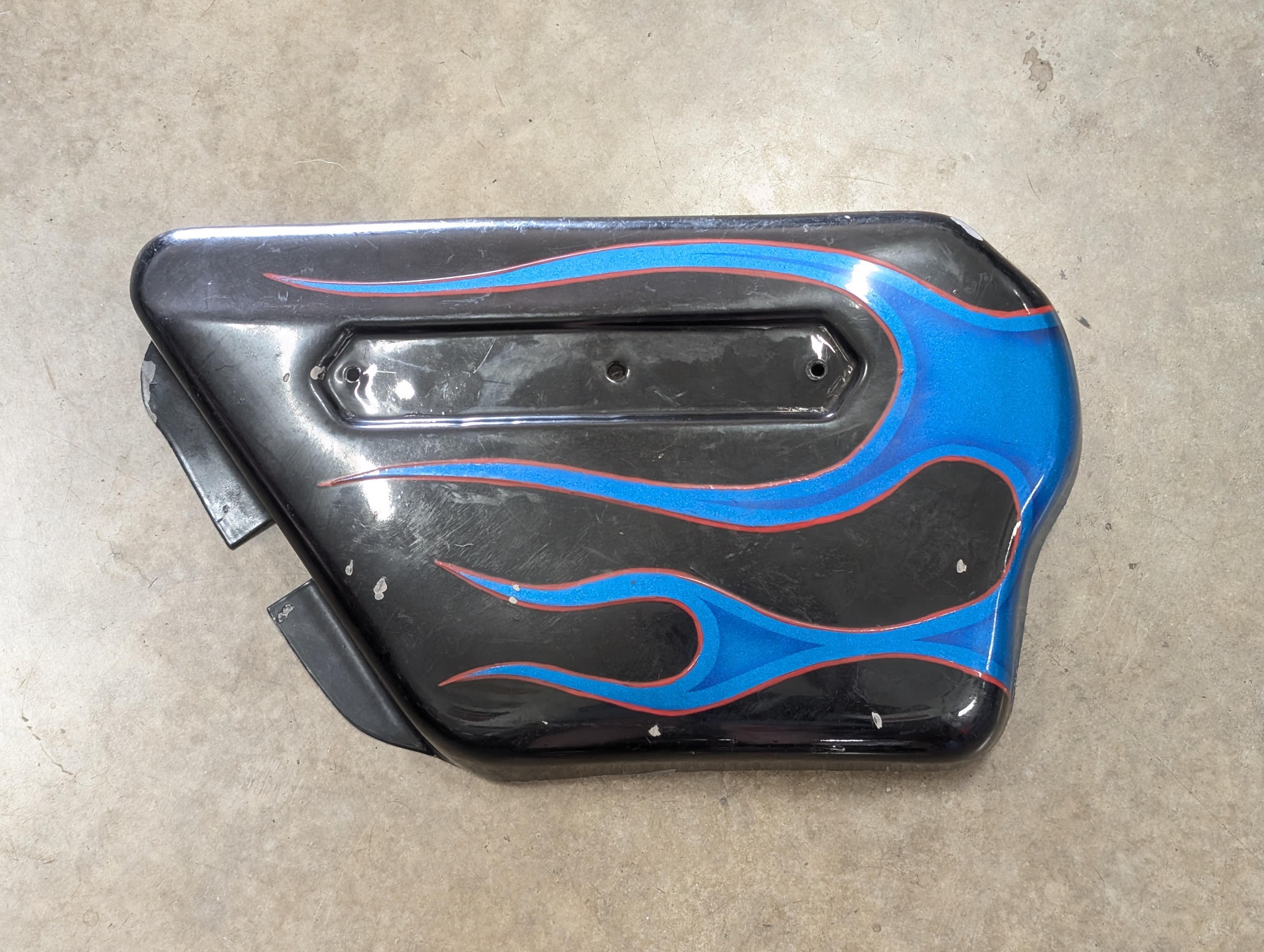 83-7199U1 RH Side Cover, Tri 1978 1/2, T140E/TR7 - USED #1