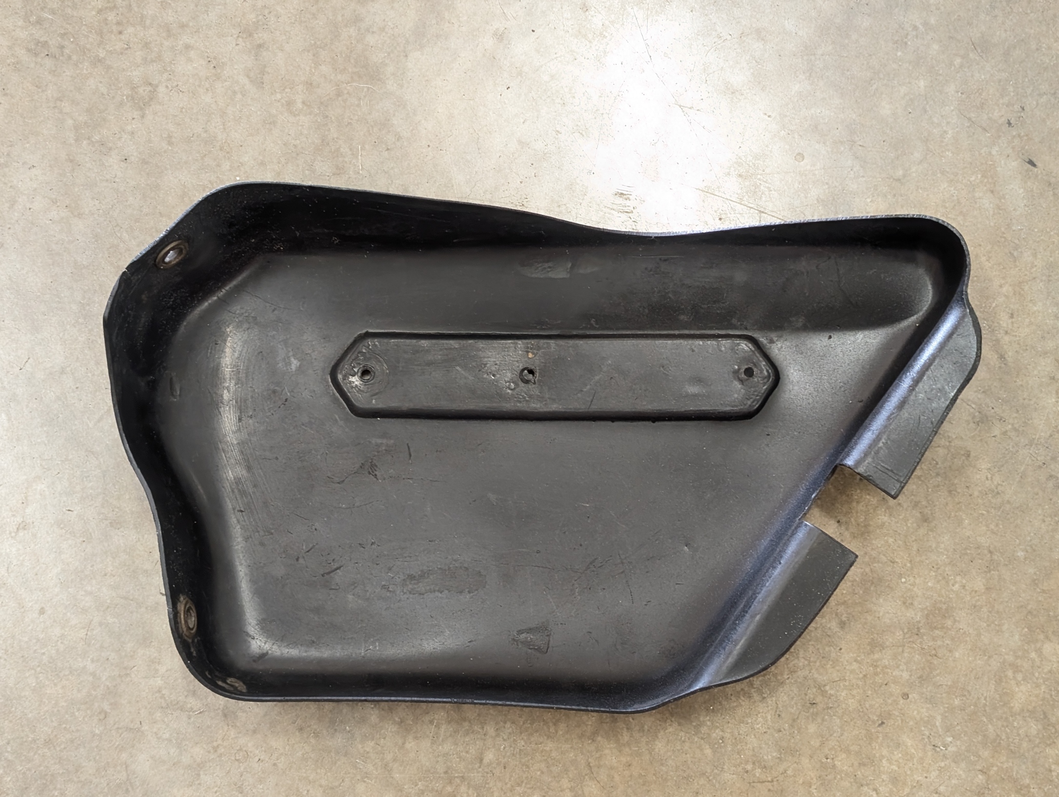 83-7199U1 RH Side Cover, Tri 1978 1/2, T140E - USED #1 2