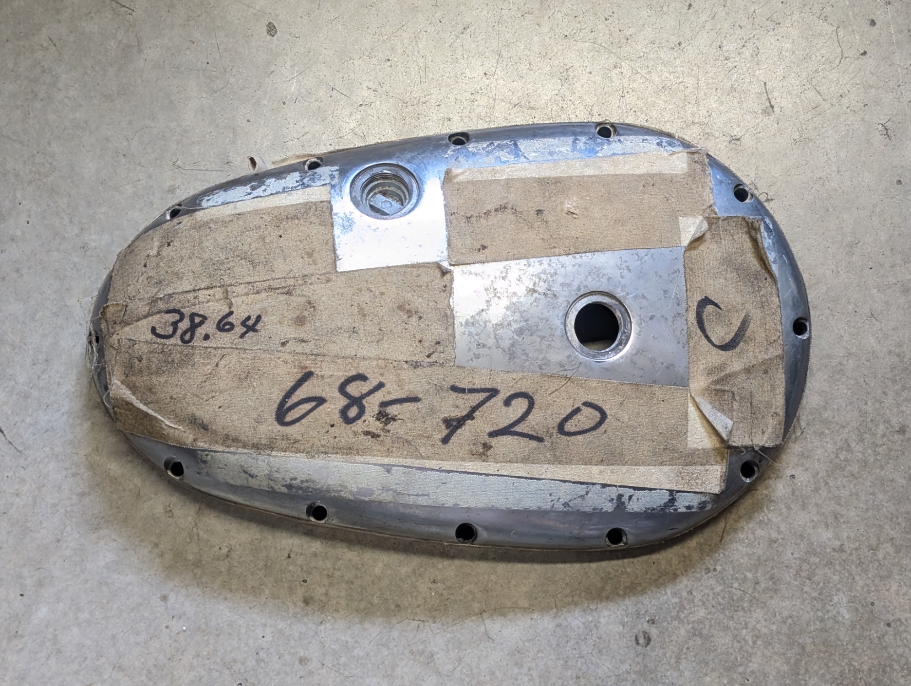 68-0720NOS Outer Primary Cover, BSA A50/A65 - NOS