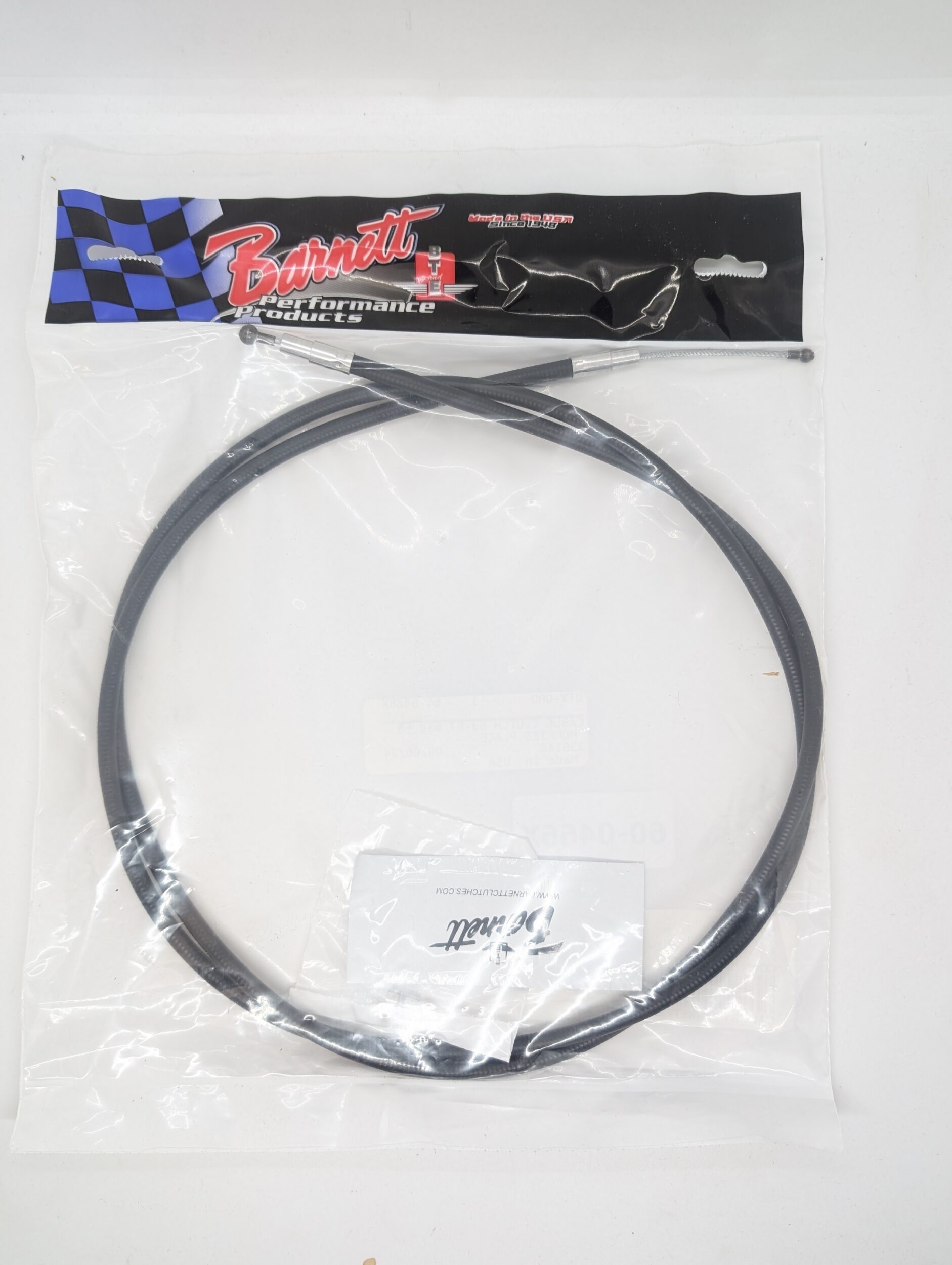 60-0466X Clutch Cable + 8", Triumph 1963-1967, T120, Barnett