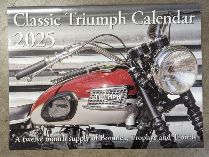 2025 Classic Triumph Calendar 2025