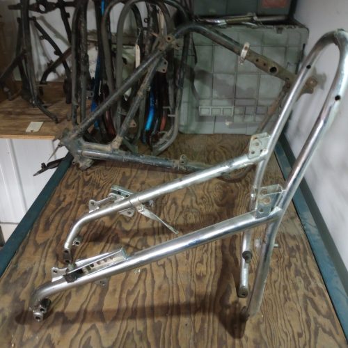 1966-67 Triumph T120 Chrome Rear Frame Section