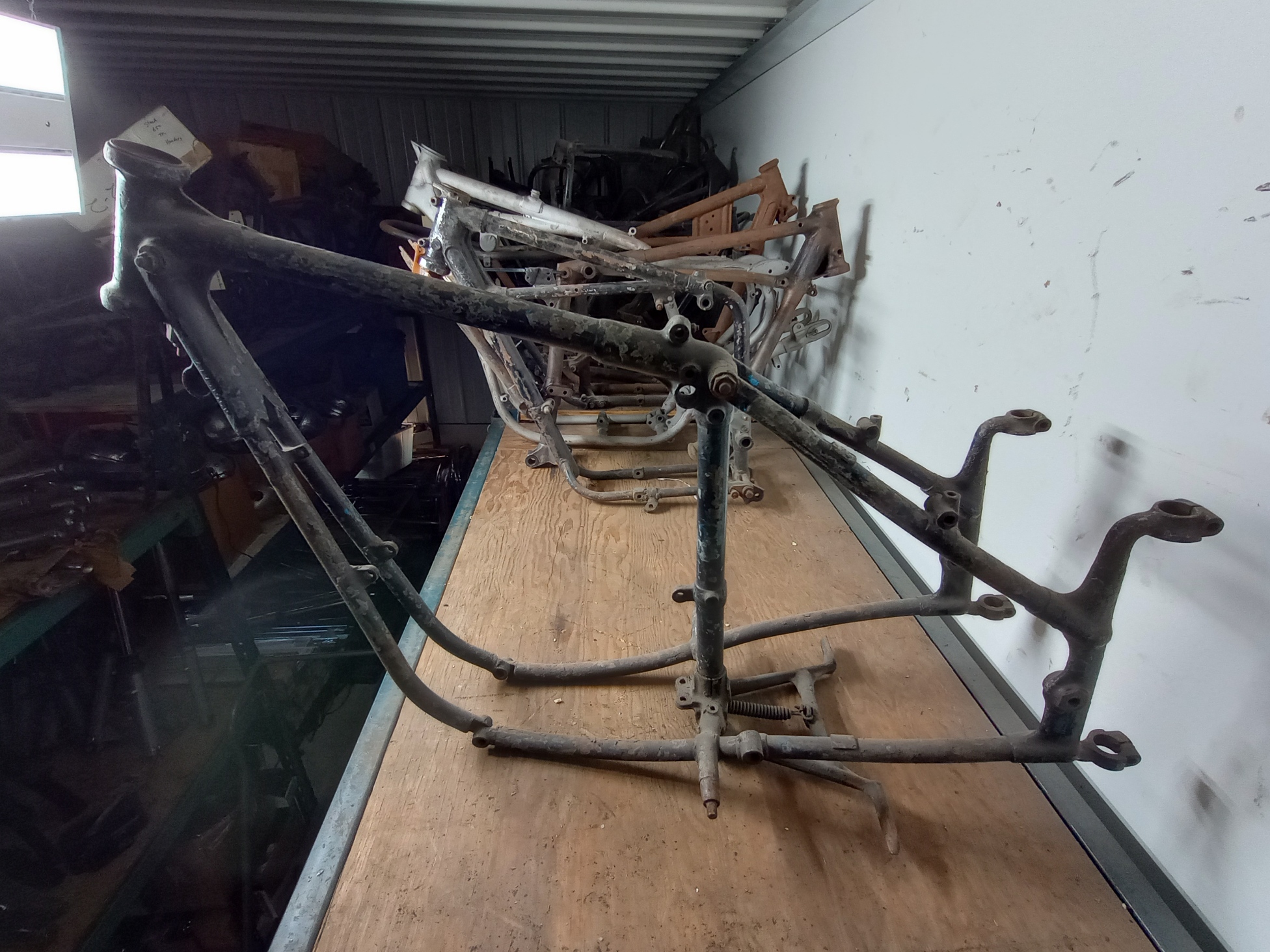 1951 BSA A7/A10 Plunger Frame VIN: ZA7S 196XX -4