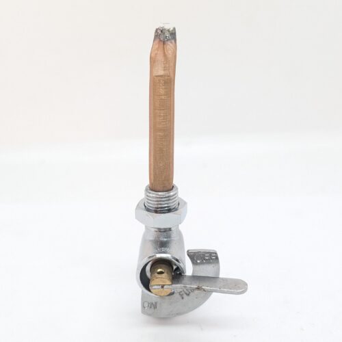 60-4511 Petcock, With Flag, Main (With Tube), UK Made