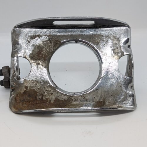 42-4515UC Battery Carrier Base Tray, Chrome, BSA A7/A10/B31/B32/B33/B34 - USED