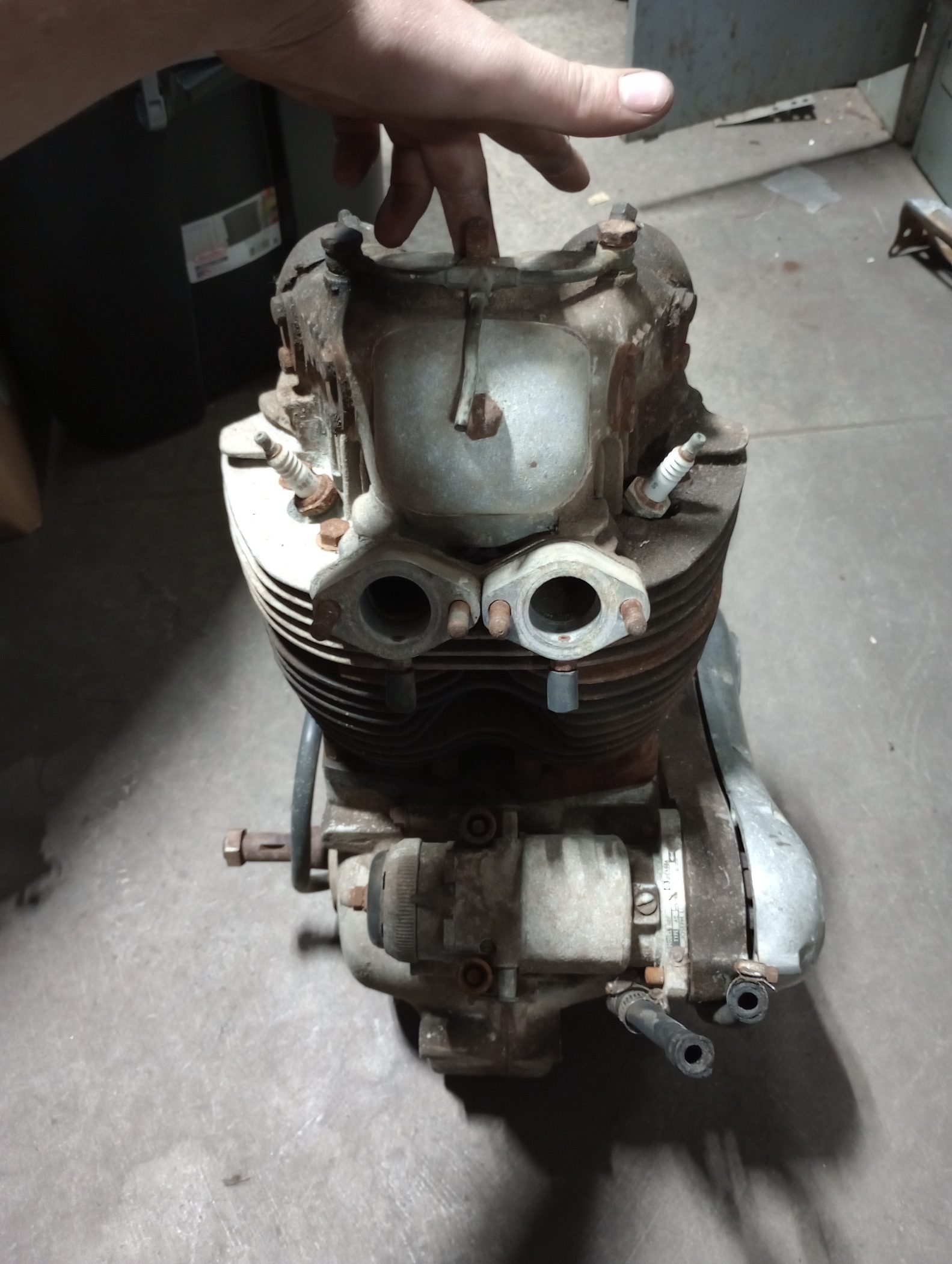 1965 Norton Atlas Slimline Project VIN: 20 115XX 24990, nm24990, nm22568, nm50229, nm20700, nm15621, nm25115, nm23263, 22586, 50229, 20700, 15621, 25115, 23263 -4