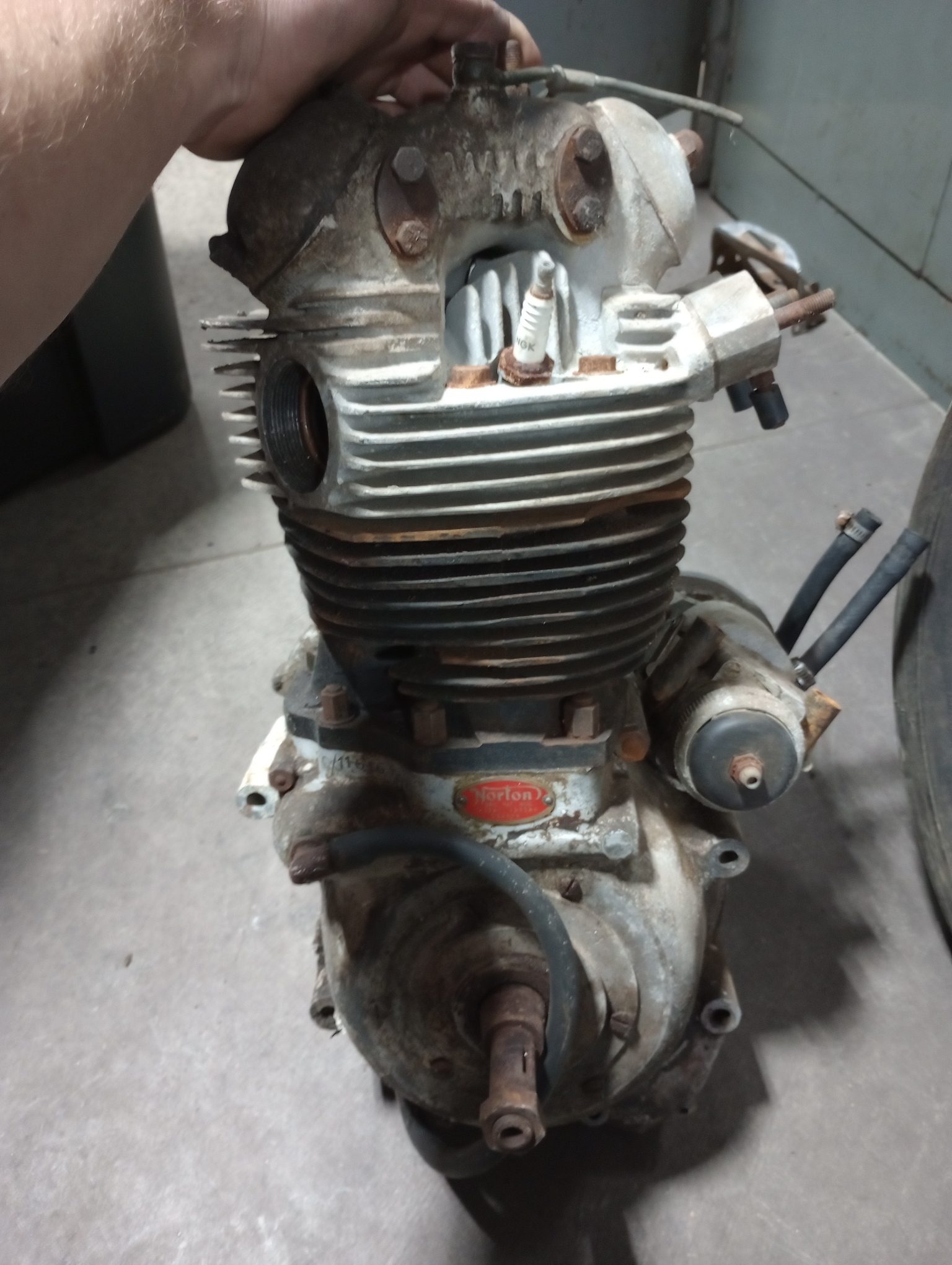 1965 Norton Atlas Slimline Project VIN: 20 115XX 24990, nm24990, nm22568, nm50229, nm20700, nm15621, nm25115, nm23263, 22586, 50229, 20700, 15621, 25115, 23263 -2