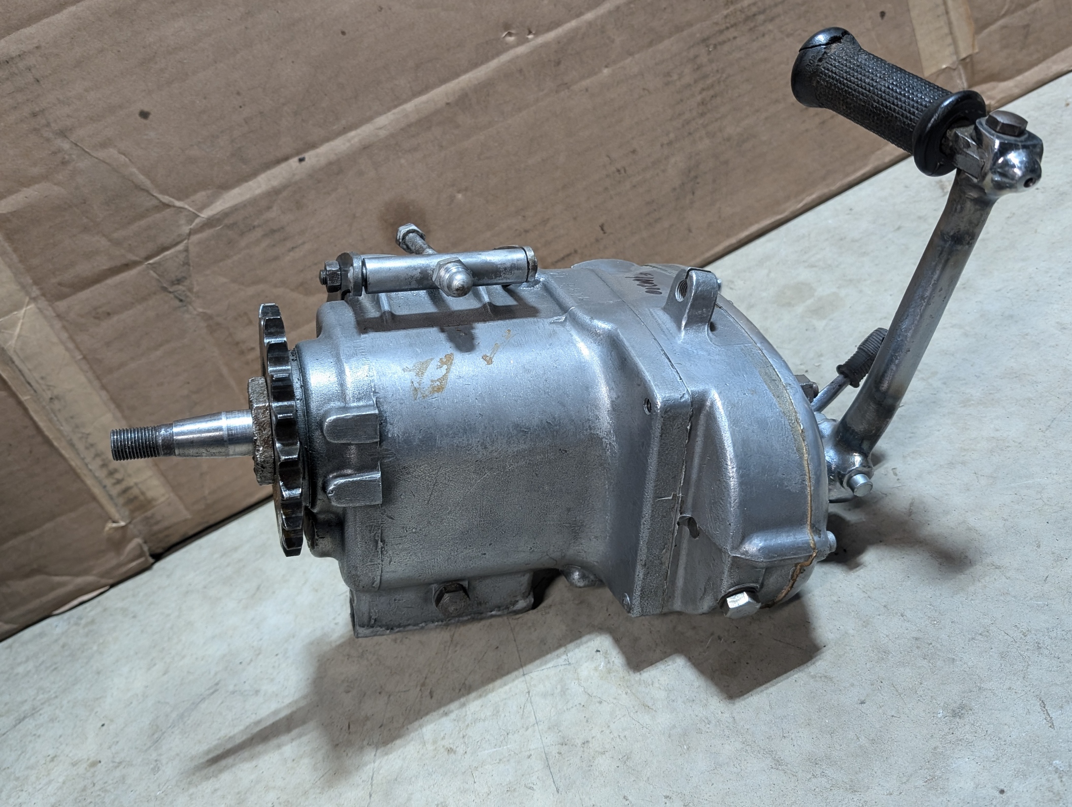 Triumph Pre Unit, Rigid Frame Gear Box Assembly - USED 4